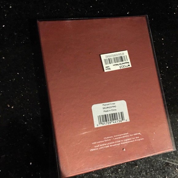 Beautiful Lenox Pierced Cross Ornament Decoration Easter Mother’s Day - Picture 2 of 8